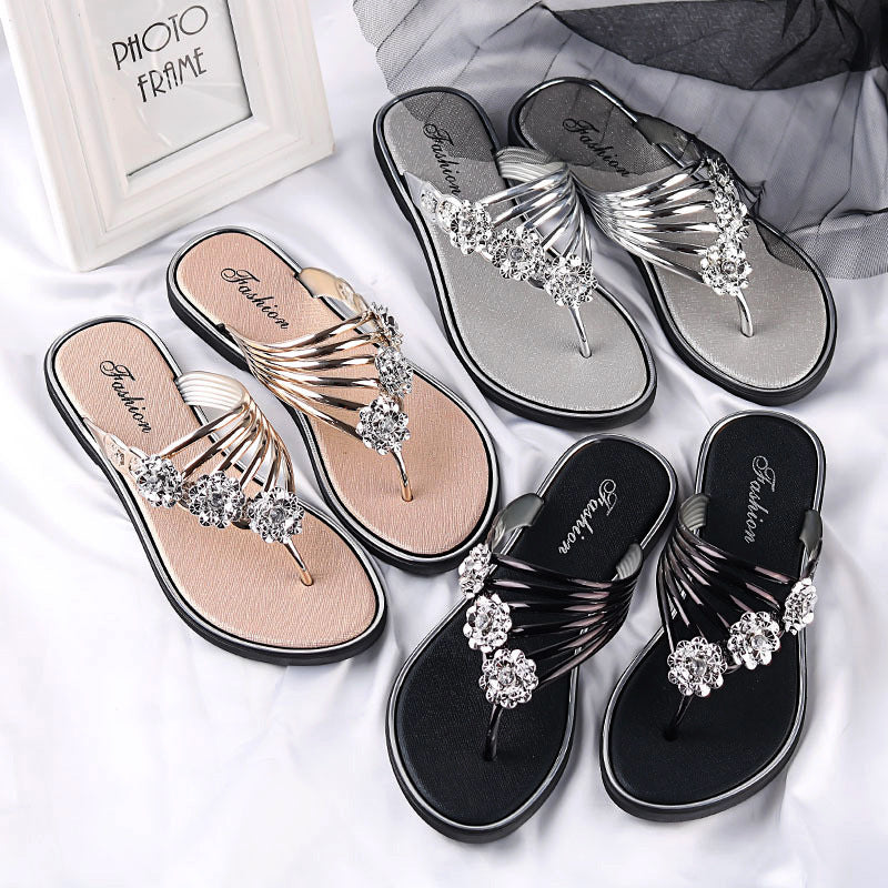 🎁 50% rabatt på flip-flops, sandaler, plattor, lätta flip-flops för kvinnor