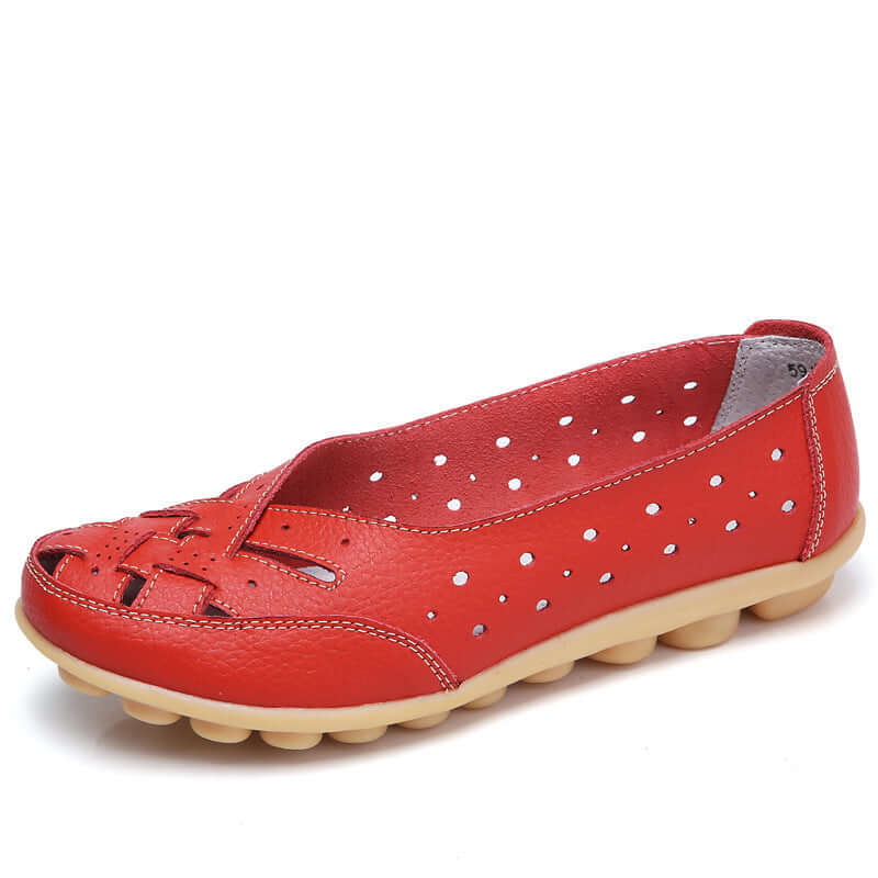 🔥49% RABATT - Ortopediska Loafers i andningsbart läde