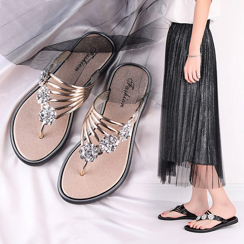 🎁 50% rabatt på flip-flops, sandaler, plattor, lätta flip-flops för kvinnor