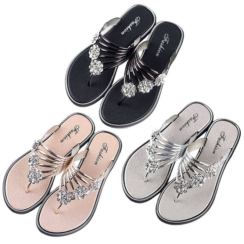 🎁 50% rabatt på flip-flops, sandaler, plattor, lätta flip-flops för kvinnor