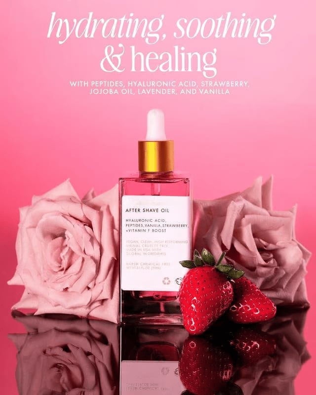 🌺Vårspecialer 49% rabatt🌺After Shave Parfymolja - Jordgubb🍓& Vaniljdoft