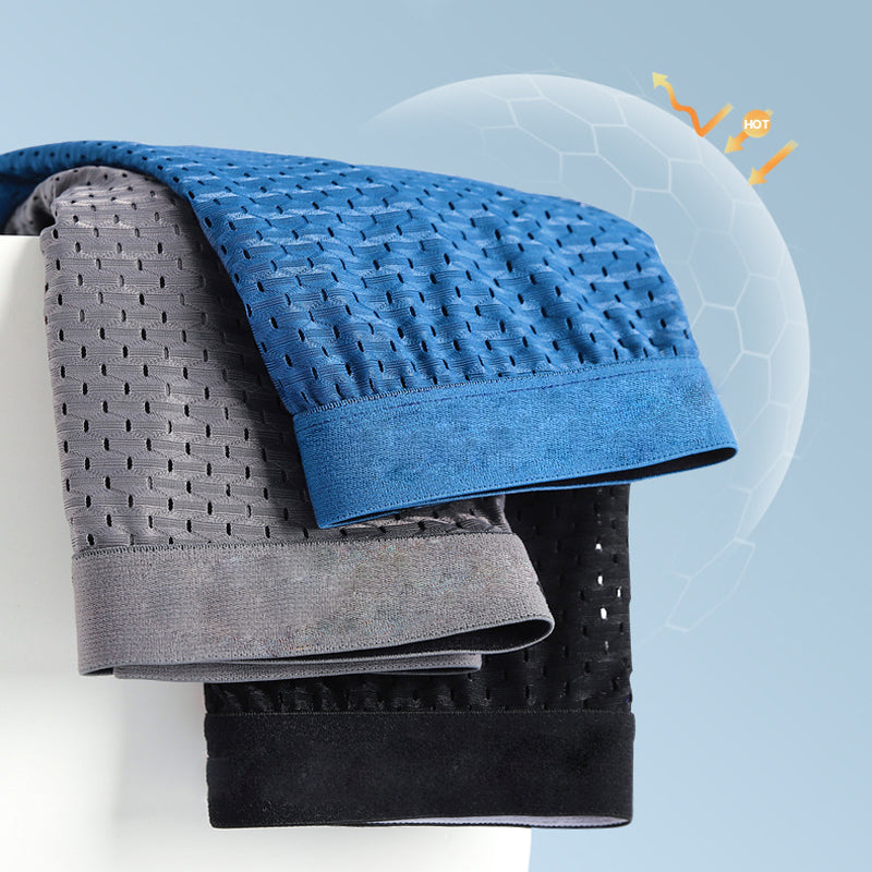đKöp 1 FĂ„ 1 Gratis đMen's Mesh Breathable Boxer Briefs