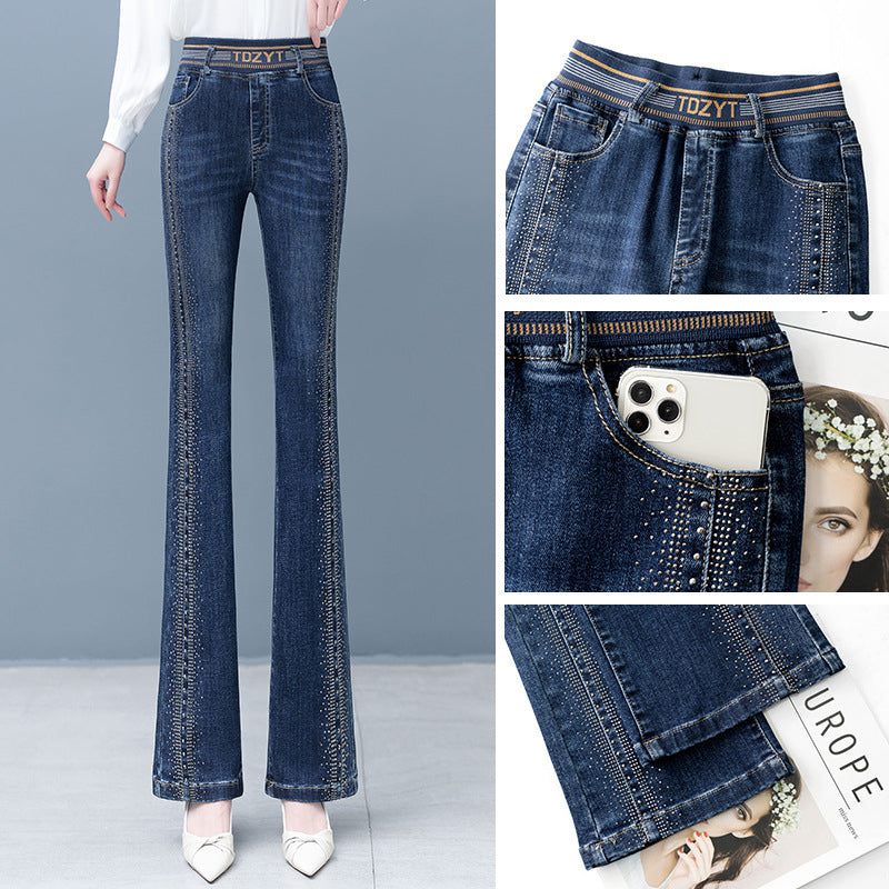 đ„Nytt i vĂ„r - 49% rabattđ„đHĂžytaljede stretchjeans til dame