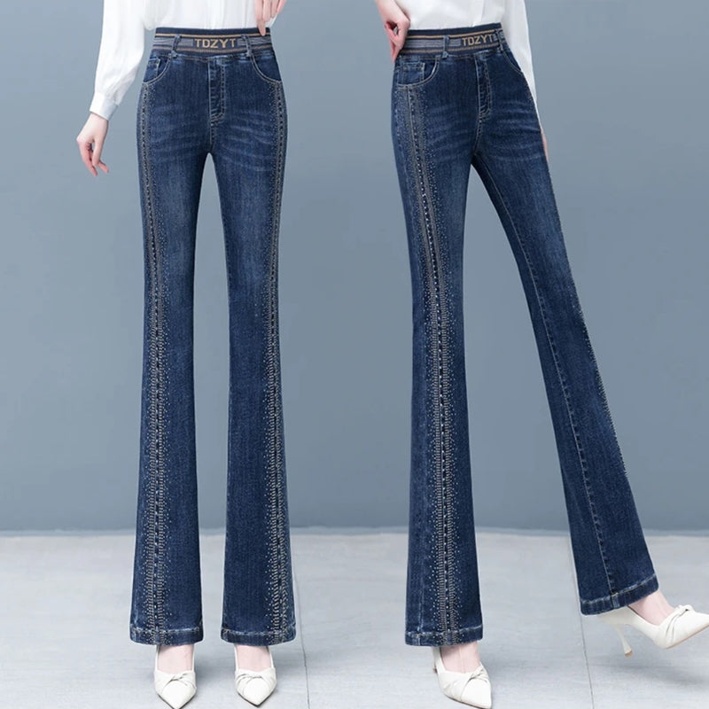 đ„Nytt i vĂ„r - 49% rabattđ„đHĂžytaljede stretchjeans til dame