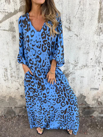 Safari Chic Leopardklänning