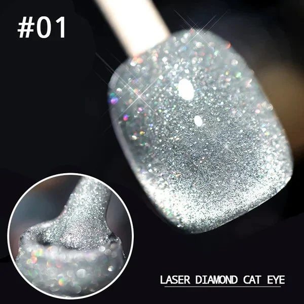 đLaser Diamond Cat Eye nagellack (köp 4 spara 20%)
