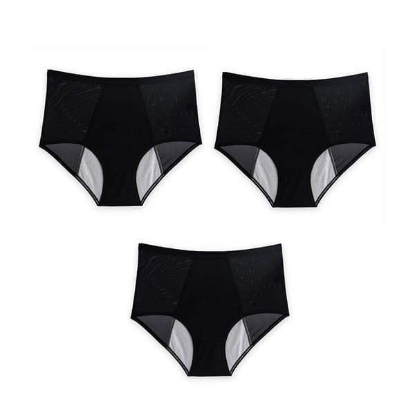 đ„Sista dagen Köp 1 och fĂ„ 2 gratis đ„ -LĂ€ckagesĂ€kra trosor med hög midja Plus Size L-6XL