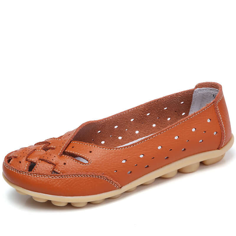 🔥49% RABATT - Ortopediska Loafers i andningsbart läde