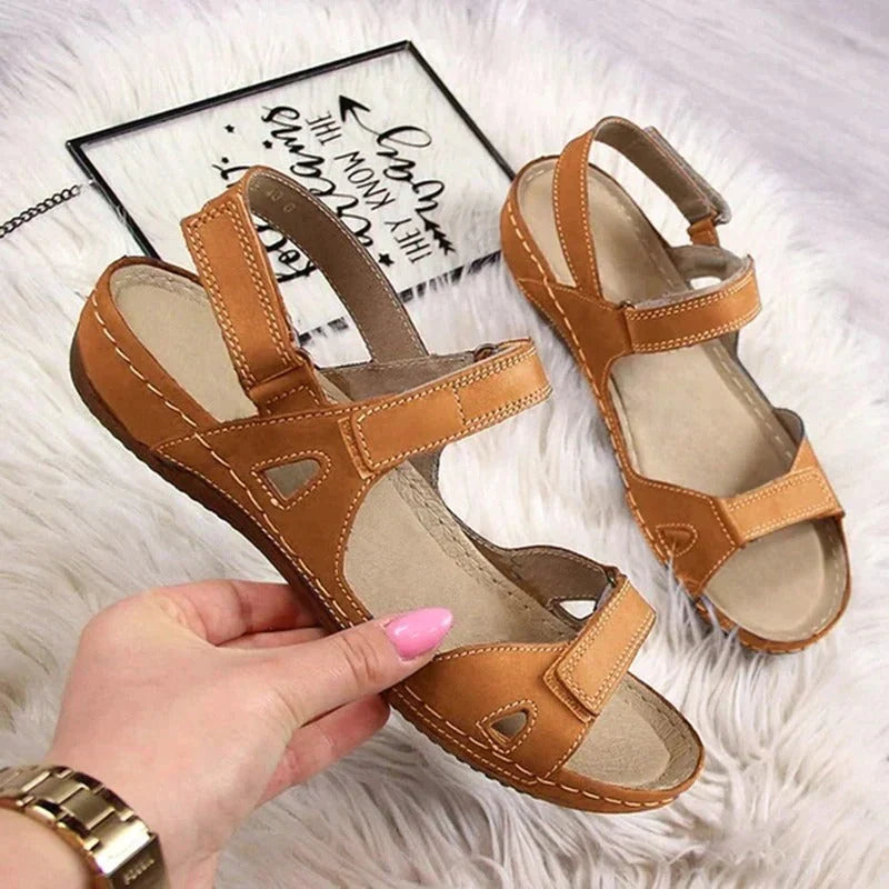 đ„Sista dagens kampanj 50% OFF - 2024 Comfort Retro Ortopediska Sandaler