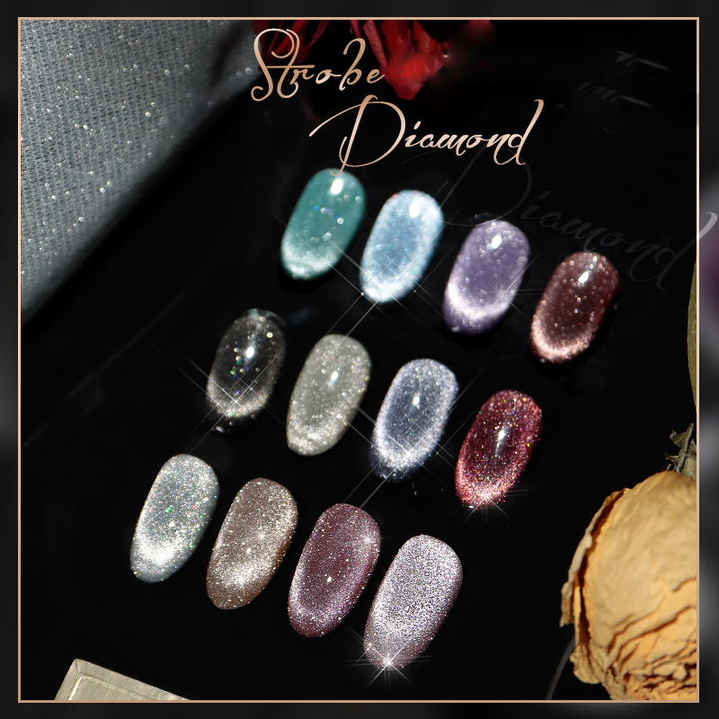 đLaser Diamond Cat Eye nagellack (köp 4 spara 20%)