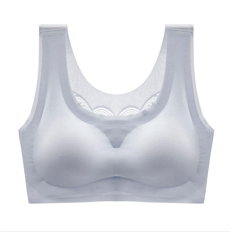 đ„Sista dagen Köp 1 och fĂ„ 2 gratis đ„ Ultratunn Plus Size Ice Silk Comfort-bh