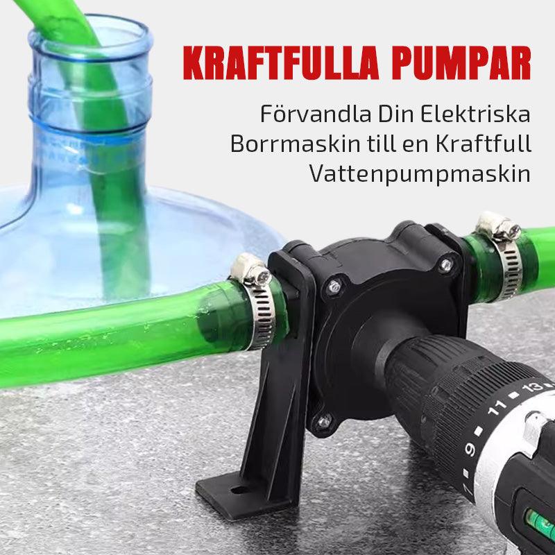 đ„SjĂ€lvsugande vattenöverföringspump med handdriven borrhĂ„lsdrivningđ„
