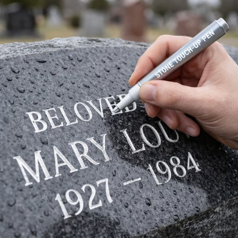 đŠMarkeringspenna âGolden Tombstoneâ för att Ă„terstĂ€lla utplĂ„nade gravinskriptioner