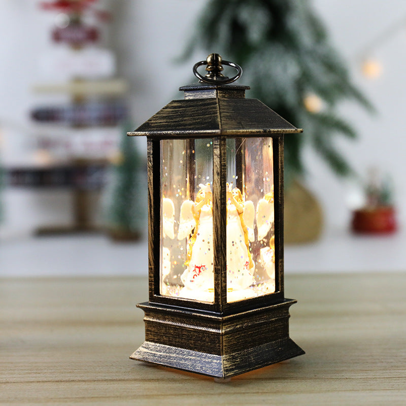 🎁Färg LED-julkristallbelysning