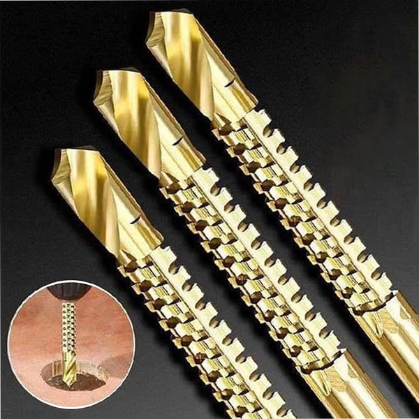 đHOT SALE-48% OFF -Twist borrbitsuppsĂ€ttning tillbehör för elverktyg (6 st) đ„