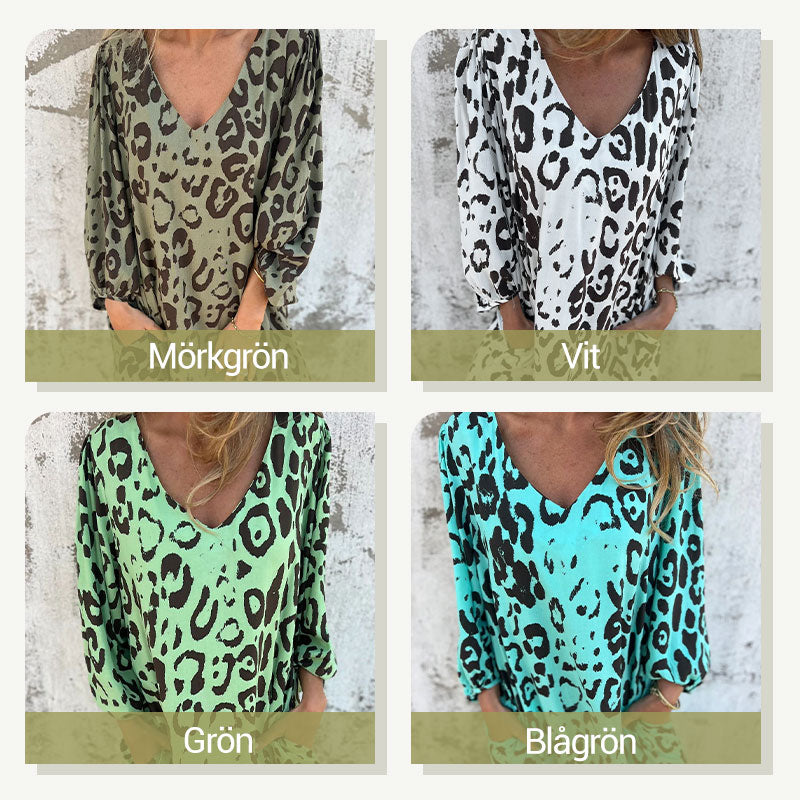 Safari Chic Leopardklänning