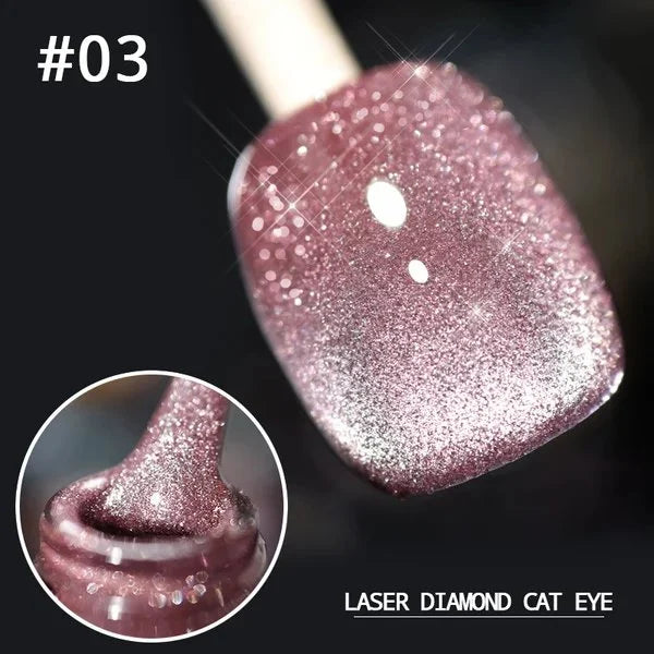 đLaser Diamond Cat Eye nagellack (köp 4 spara 20%)