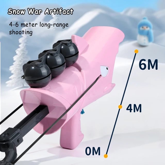 đ„49% OFFđ2025 Shark Snowball Launcher