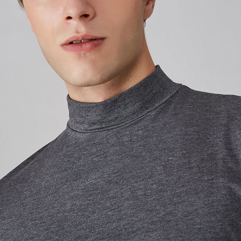 đ2024 nyĂ„r Hot SaleđHög hals Slim Fit T-shirt för mĂ€n-BUY 3 FĂ
GRATIS FRAKT