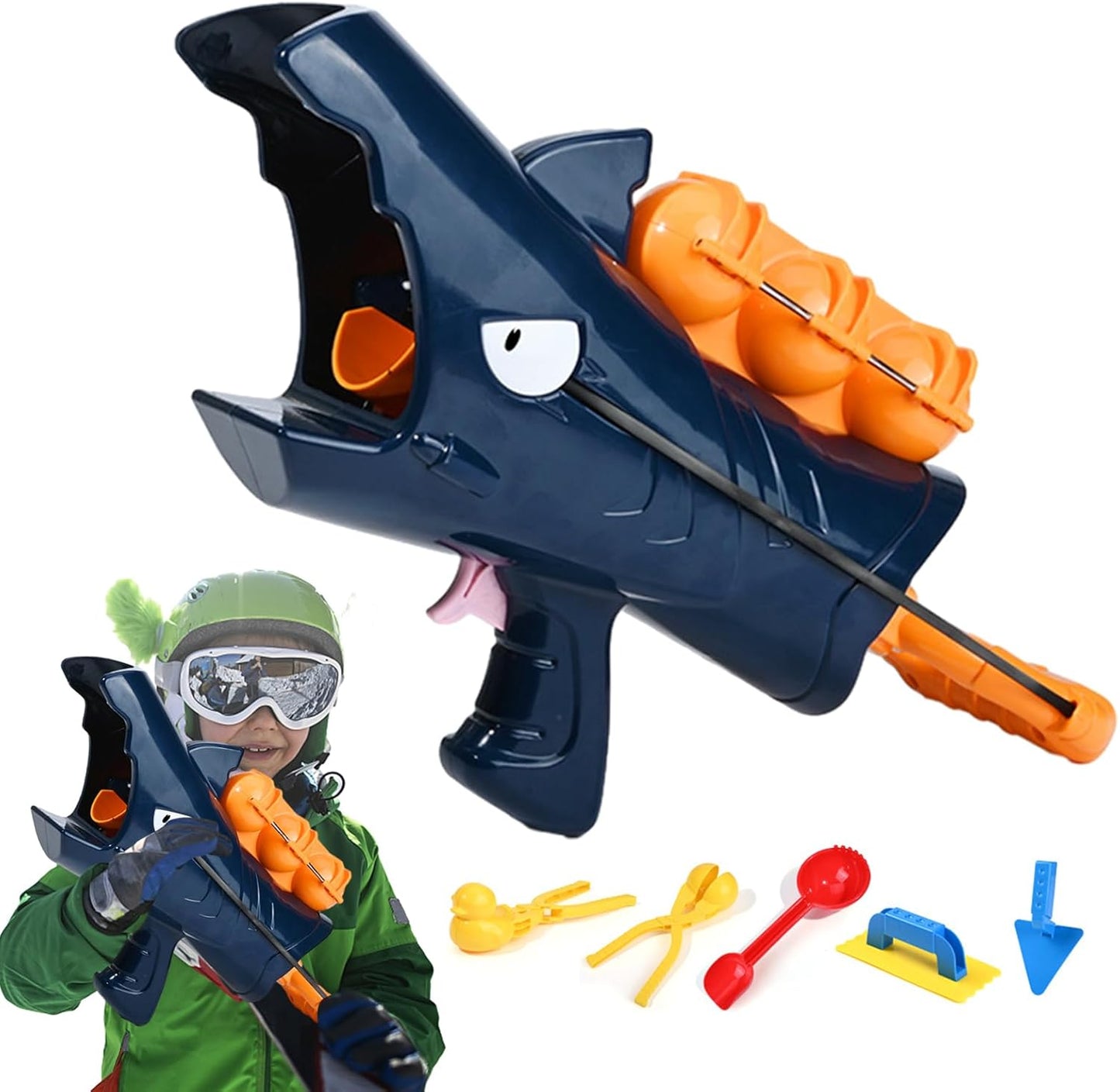 đ„49% OFFđ2025 Shark Snowball Launcher