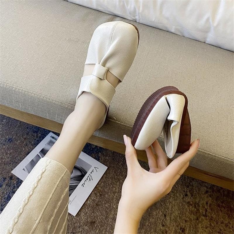 đ2024 NyĂ„r Varm FörsĂ€ljningđŁCut Out Design Platta Mules