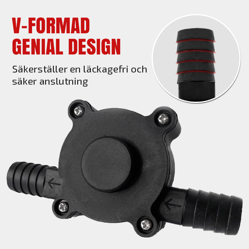 đ„SjĂ€lvsugande vattenöverföringspump med handdriven borrhĂ„lsdrivningđ„