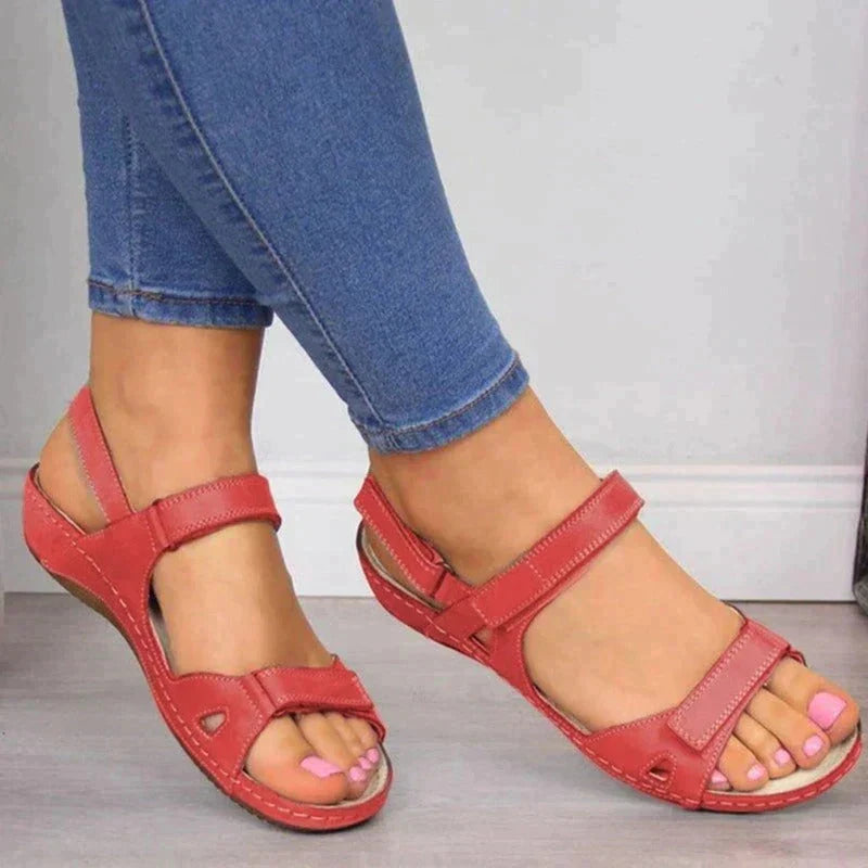 đ„Sista dagens kampanj 50% OFF - 2024 Comfort Retro Ortopediska Sandaler