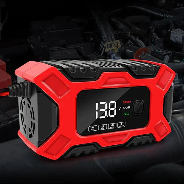 (đVarm försĂ€ljning för det nya Ă„ret 2024đ)Laddare för bilbatteri