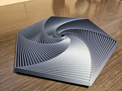 🔥Fraktal Fidget Hexagon