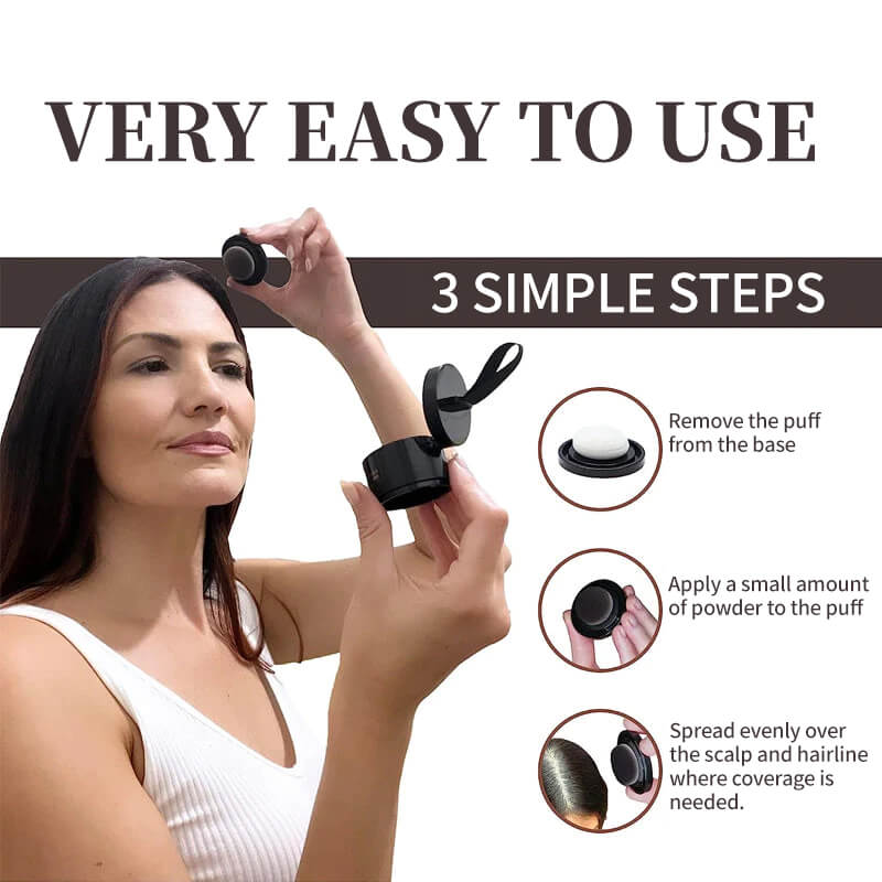 đ„Köp 1 fĂ„ 1 gratisđHairline Powder döljer omedelbart hĂ„ravfall đ Root Touch Up Hair Powderđ
