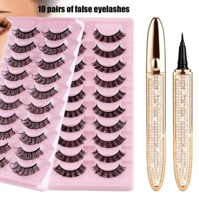 đ„2023 Ny sjĂ€lvhĂ€ftande eyeliner ögonfranslimspenna