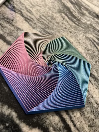 🔥Fraktal Fidget Hexagon