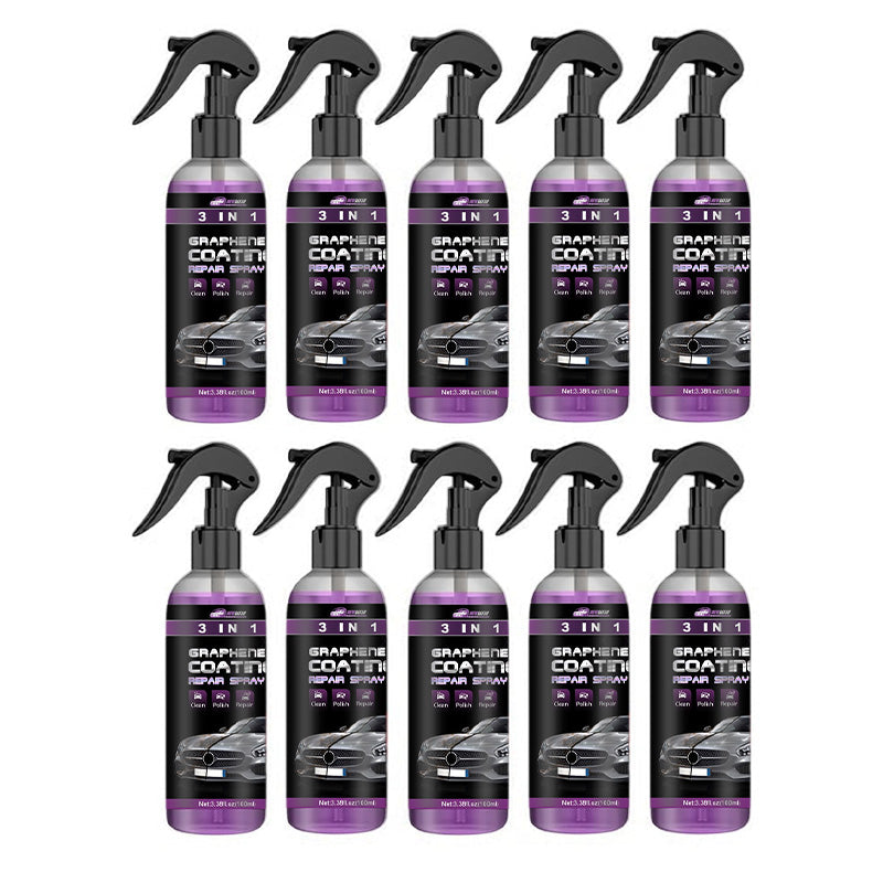 3 i 1 Spray för snabb billackering med högt skydd