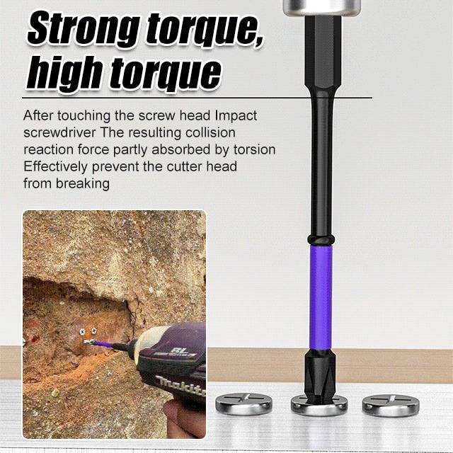 Begränsad tid 45 % RABATT💕Ju mer du köper, desto högre rabatt💕💥Förbättrad magnetisk bit med hög hårdhet och styrka💥6-delars set - gratis bas