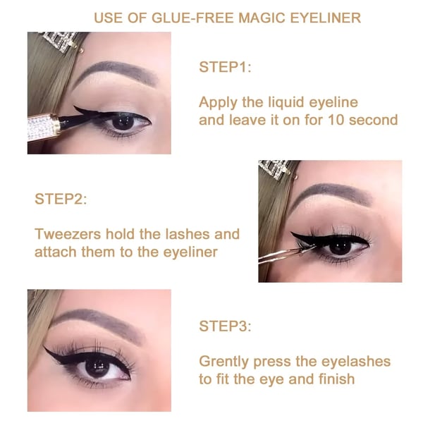 đ„2023 Ny sjĂ€lvhĂ€ftande eyeliner ögonfranslimspenna
