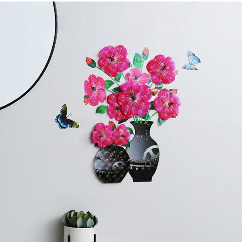 Bästa present för semester 🔥3D Vase Sticker