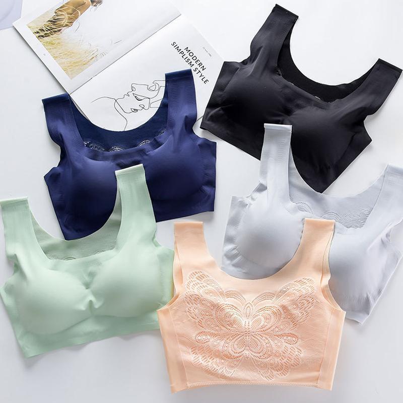 đ„Sista dagen Köp 1 och fĂ„ 2 gratis đ„ Ultratunn Plus Size Ice Silk Comfort-bh