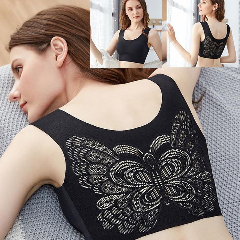 đ„Sista dagen Köp 1 och fĂ„ 2 gratis đ„ Ultratunn Plus Size Ice Silk Comfort-bh