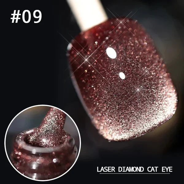 đLaser Diamond Cat Eye nagellack (köp 4 spara 20%)