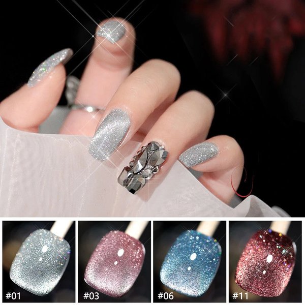 đLaser Diamond Cat Eye nagellack (köp 4 spara 20%)