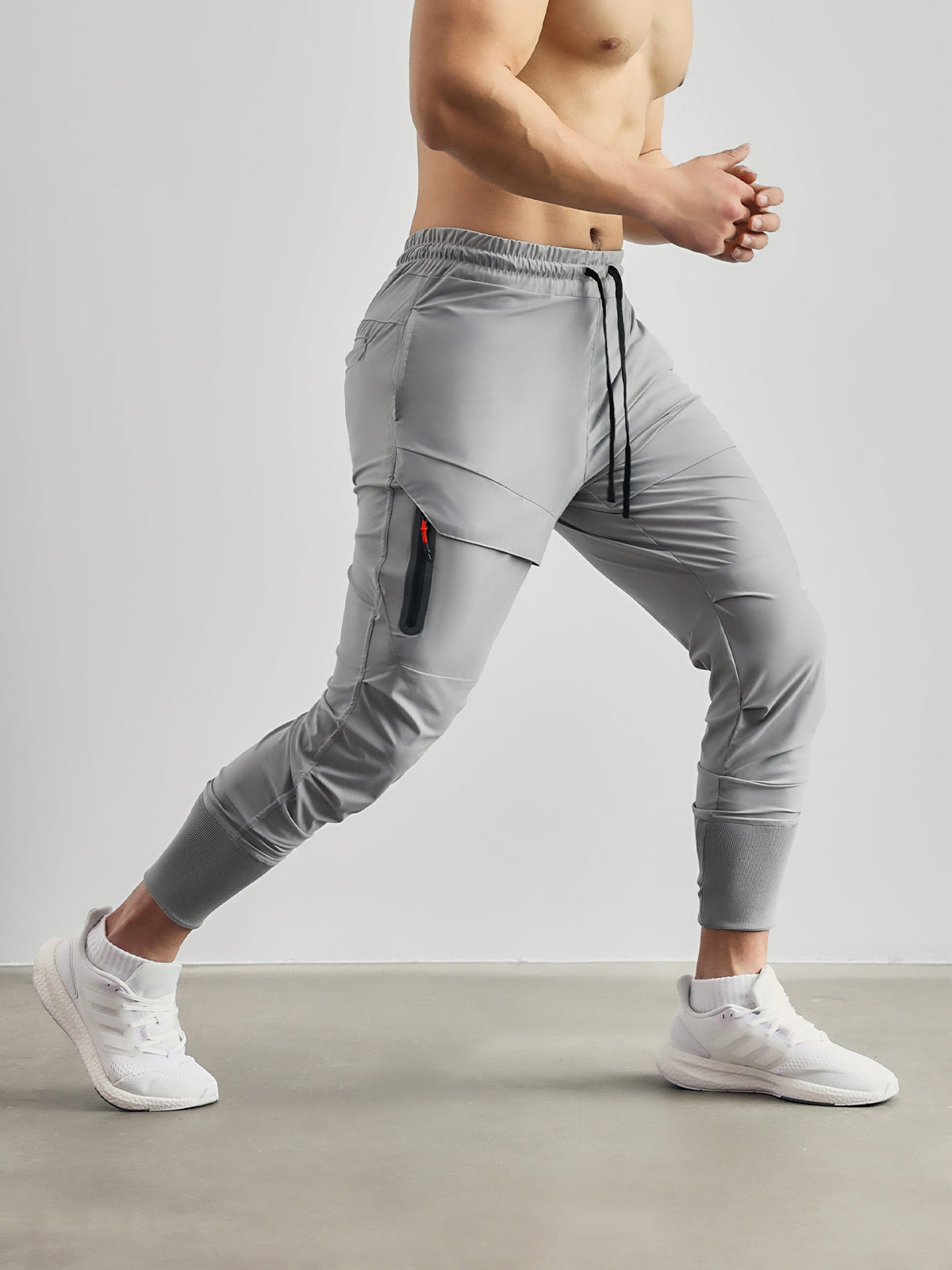 Stay Cool High Rib Cargo Jogger Sportbyxor