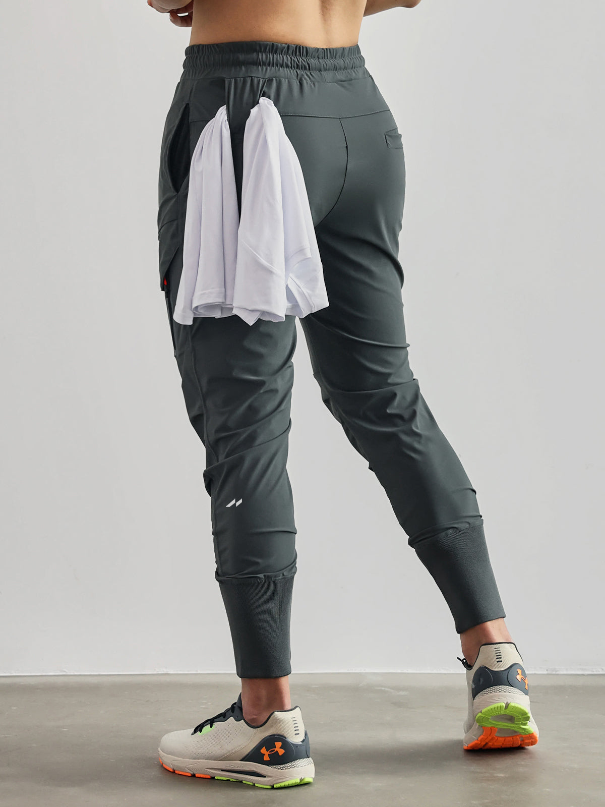 Stay Cool High Rib Cargo Jogger Sportbyxor