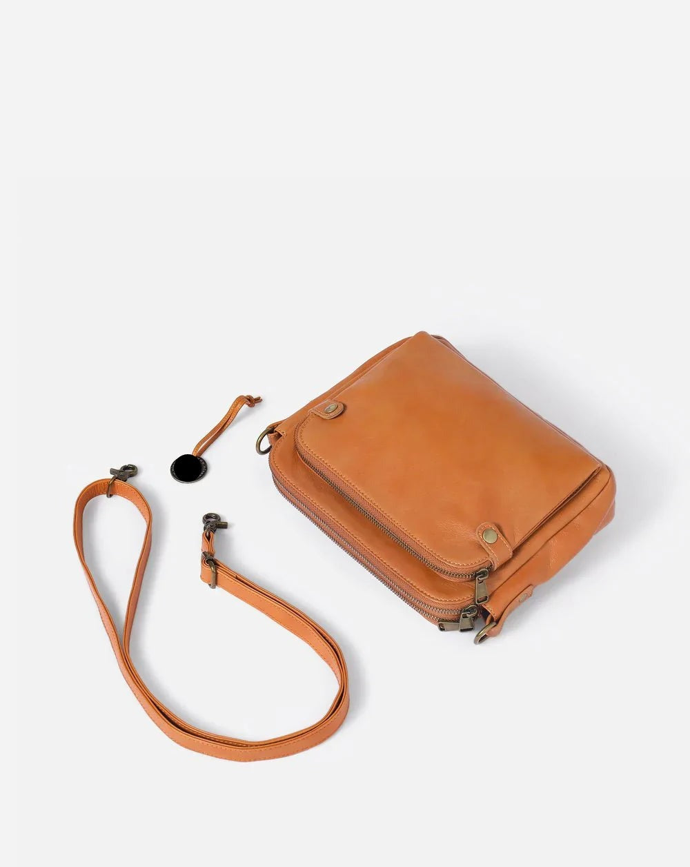 🔥45% rabatt-Crossbody axelremsväskor och clutches i läder