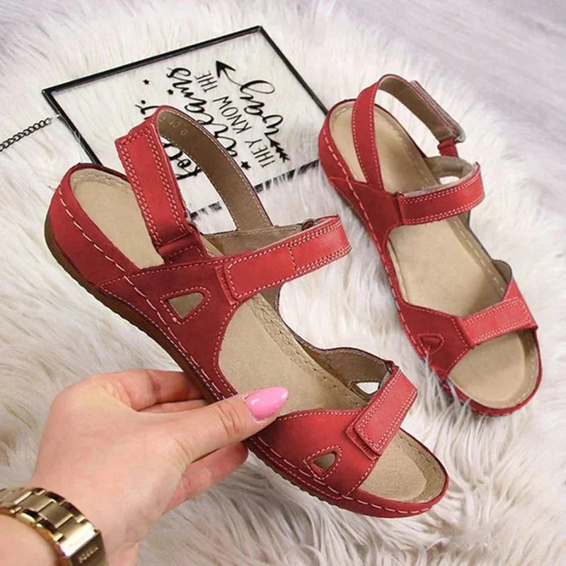 đ„Sista dagens kampanj 50% OFF - 2024 Comfort Retro Ortopediska Sandaler