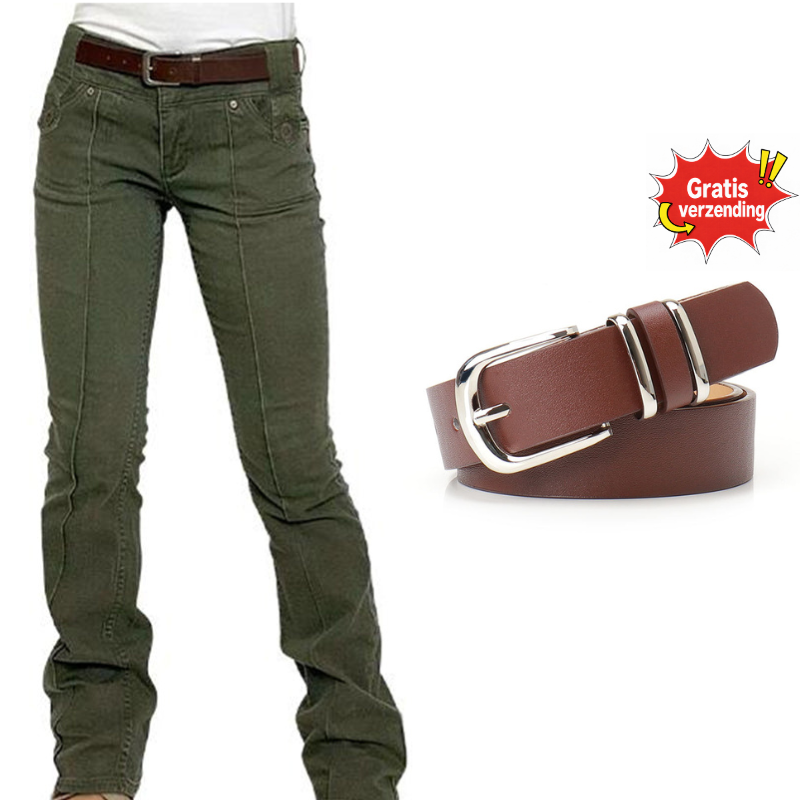 Snygga stretchjeans i slim fit för damer