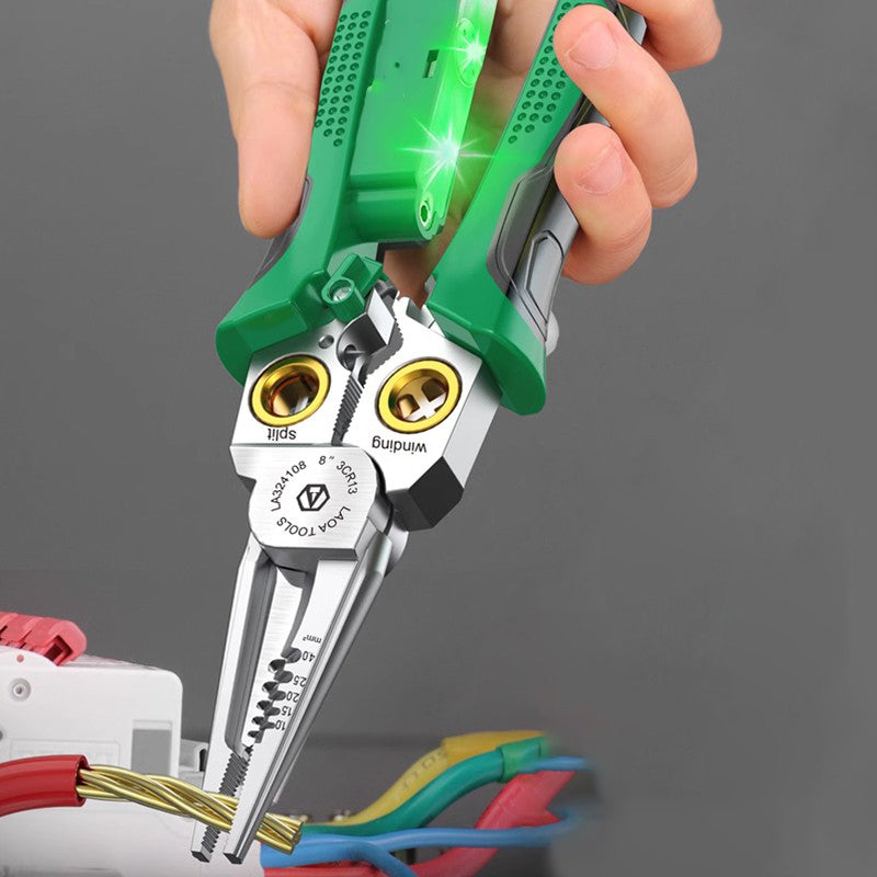 đ„8-i-1 Multifunktionell avbitartĂ„ng sax med elektriskt test