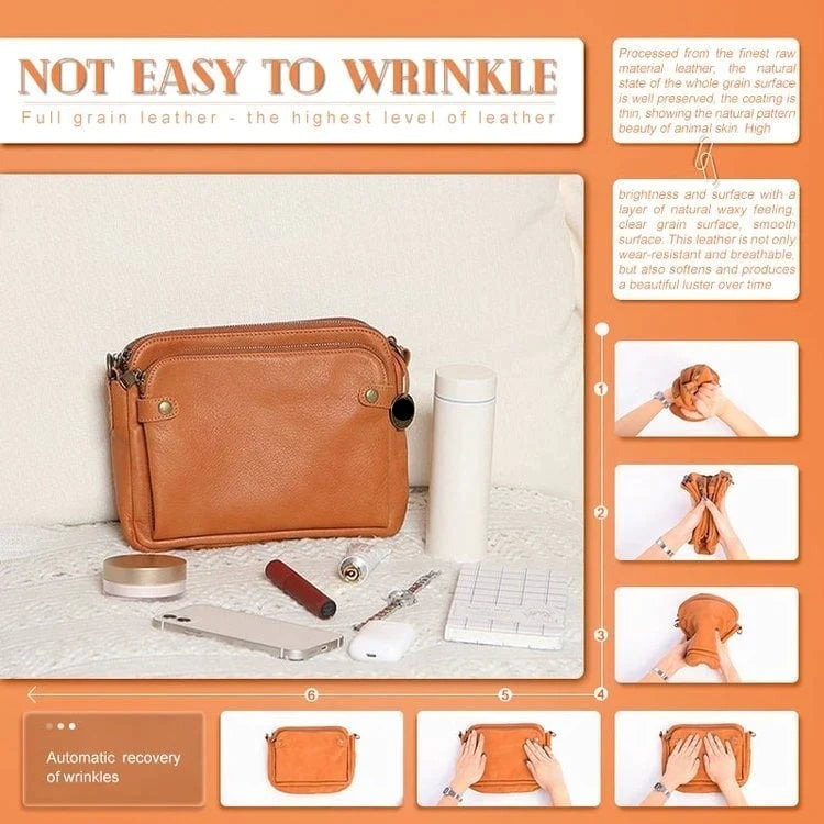🔥45% rabatt-Crossbody axelremsväskor och clutches i läder