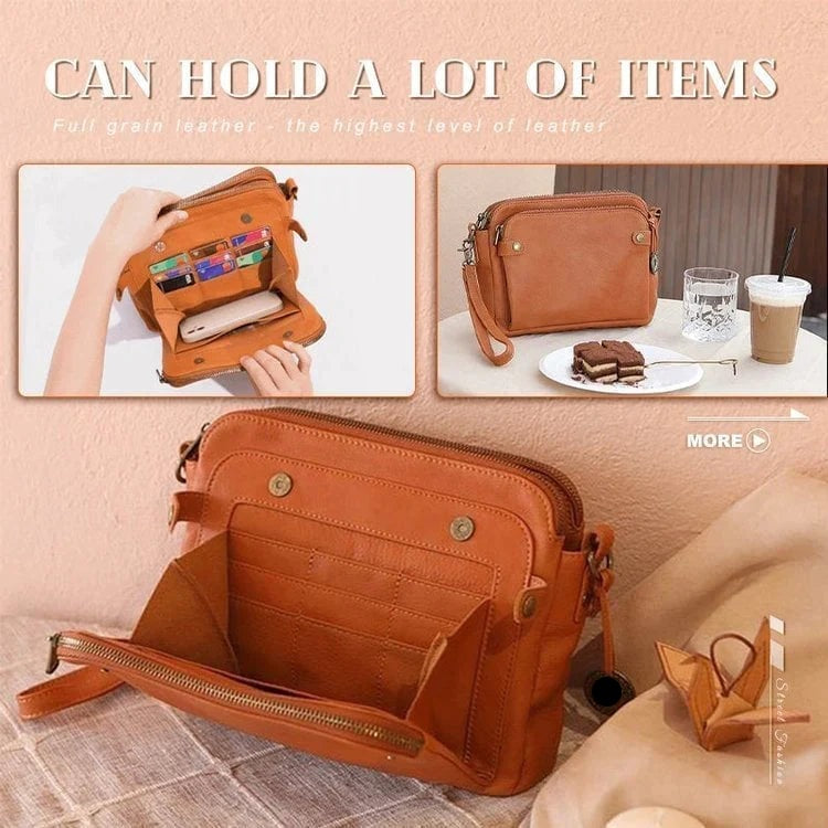 🔥45% rabatt-Crossbody axelremsväskor och clutches i läder