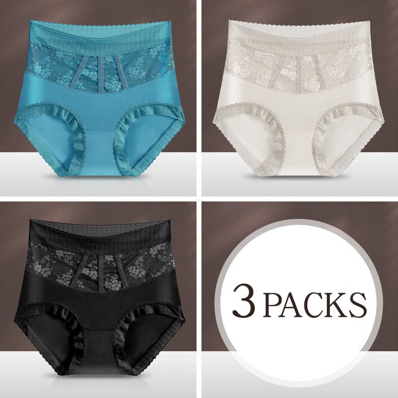 đ„Sista dagen för köp 1 fĂ„ 2 gratisđ„Sexig spets magplastik höftlyftning is silke trosor