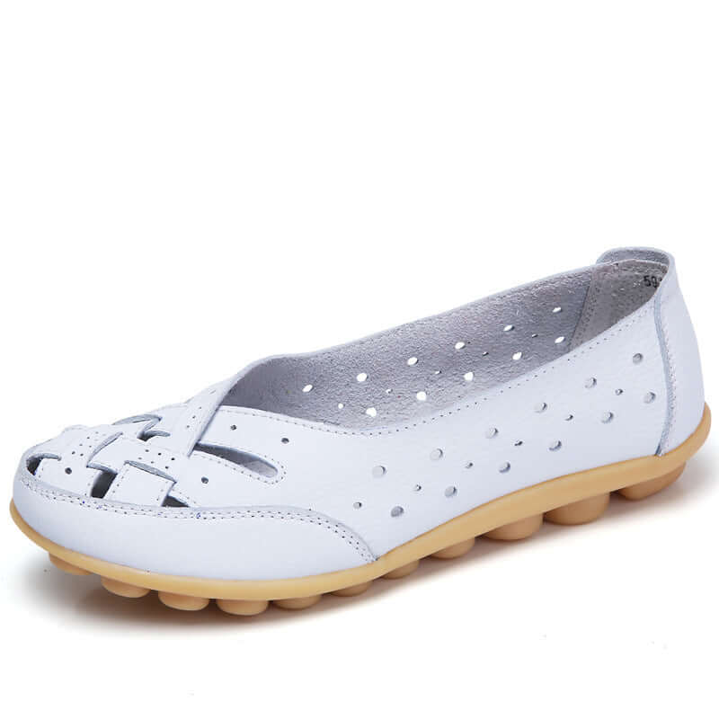 🔥49% RABATT - Ortopediska Loafers i andningsbart läde